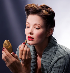 1940’s style makeup
