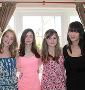 Teen makeup party