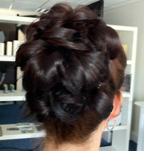 Bridesmaids Long Hair Up-do 