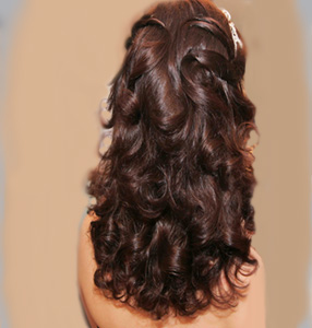 Wedding Hair Below Shoulder