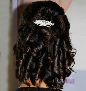 Bridesmaid Long Curls