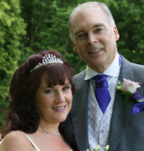 Bride and brides father