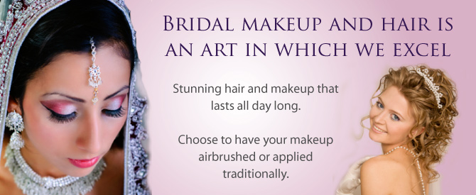 Bridal Hair and Makeup is an art in which we excel – book The Makeup Box Studio for your trial